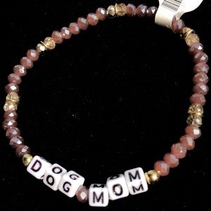 Dog Mom bracelet